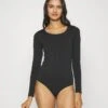 Vero Moda Vmlydia Seamless Oneck - Body - Black