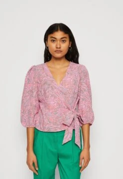 Vero Moda Vmpepper Aya Wrap - Blouse - Cyclamen/Pepper
