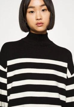 Vero Moda Petite Vmhappiness - Trui - Black/Birch -Vero Moda 8e181635385442d593905222ca958a49