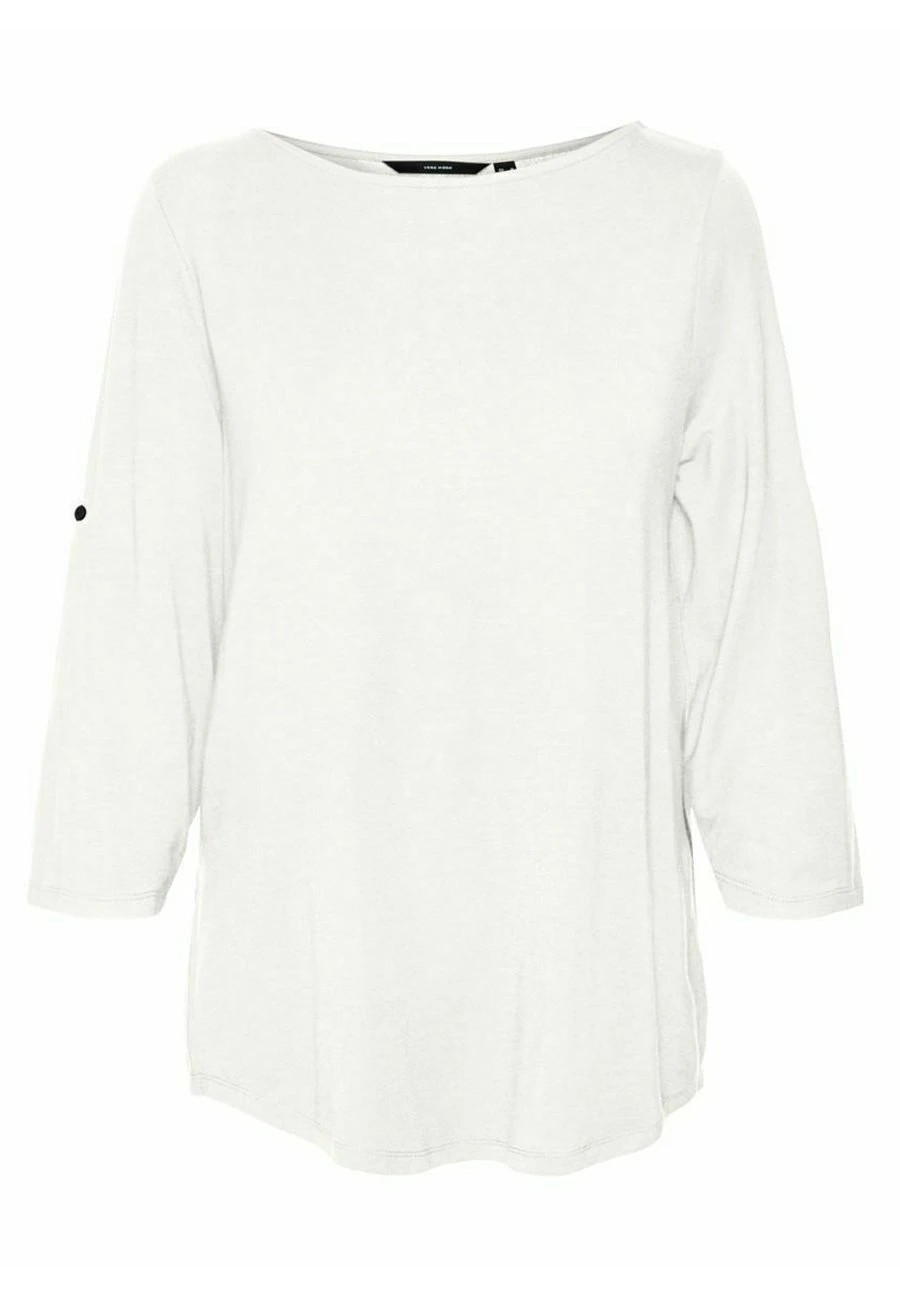 Vero Moda Curve Longsleeve - Snow White 5 Vero Moda Curve Longsleeve - Snow White - Afbeelding 5