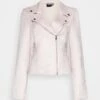 Vero Moda Tall Vmjose Short Jacket - Imitatieleren Jas - Parfait Pink