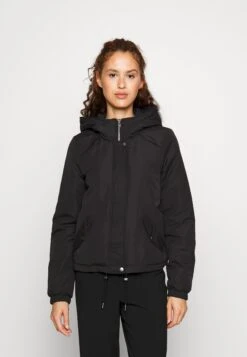 Vero Moda Tall Vmzoa Padded Short Parka - Jas - Black