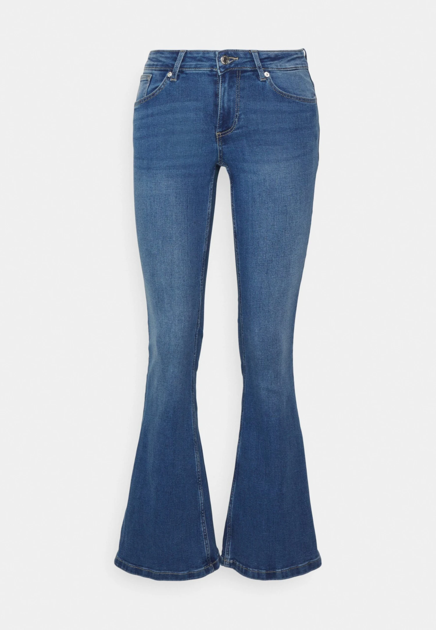 Vero Moda Petite Vmscarlet - Flared Jeans - Medium Blue Denim 1 Vero Moda Petite Vmscarlet - Flared Jeans - Medium Blue Denim
