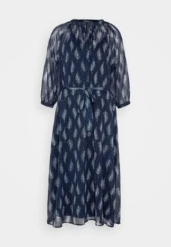 Vero Moda Vmsara 3/4 Sleeve Dress- Jurk - Navy -Vero Moda 978ae3beedee4390be882712e461bb62