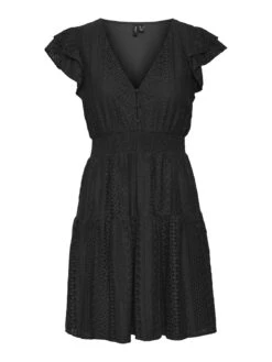 Vero Moda Short Dress - Jurk - Black