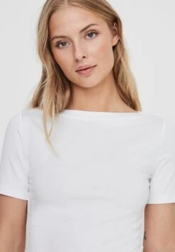 Vero Moda Vmpanda - T-Shirt Basic - Bright White -Vero Moda a4c02c58e94a41198b5f6aa8607e4d99
