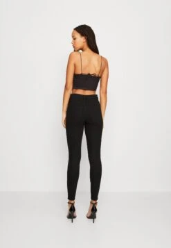 Vero Moda Vmluna Sophia- Jeans Skinny Fit - Black Denim -Vero Moda a6ebbc84728e4e5fba6761ae0fdb745f