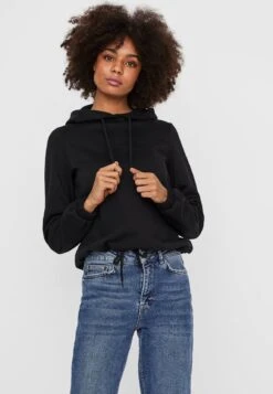 Vero Moda Vmnatalia Drawstring Hood- Hoodie - Black