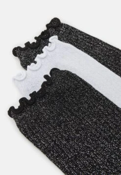 Vero Moda Vmmagic Glitter 3 Pack - Sokken - Snow White/Snow White Black -Vero Moda a792d06d1c3d4b71a212af8ad71cff4a