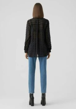 Vero Moda Overhemdblouse - Black -Vero Moda ac6a330d62784ae99e5d79cb3da6f170