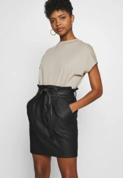 Vero Moda Vmeva Paperbag - Kokerrok - Black -Vero Moda aed440ebbc4f410d9578359069b9567f