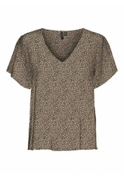 Vero Moda Kurzen Ärmeln V-Ausschnitt - Blouse - Amphora -Vero Moda af0e5ecd4eba40b6ad8ab294c4e87a29