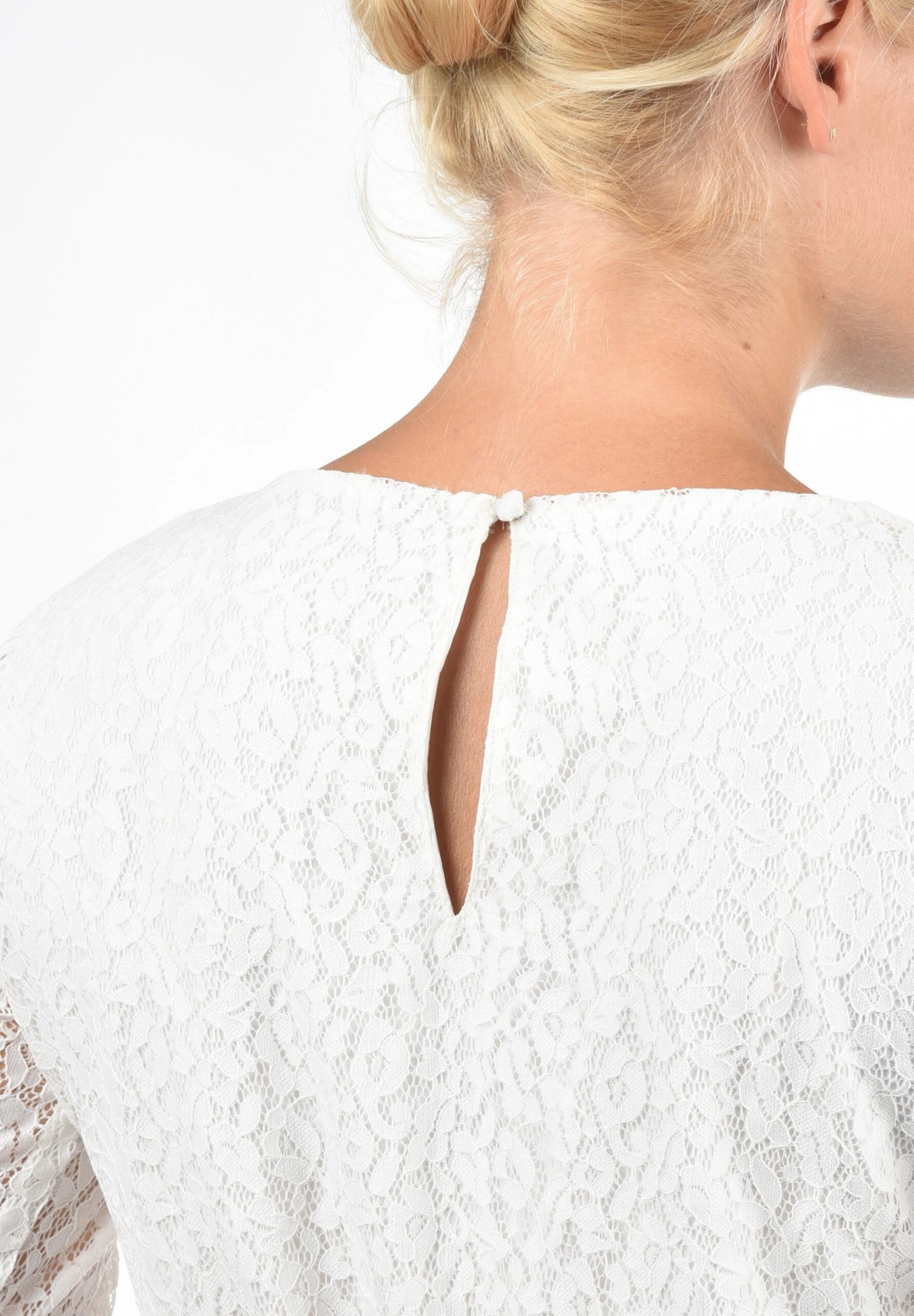 Vero Moda Spitzenkleid Eve - Cocktailjurk - Snow White 5 Vero Moda Spitzenkleid Eve - Cocktailjurk - Snow White - Afbeelding 5