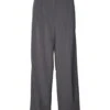 Vero Moda Tall Vmtroian Wide Dad Pant- Broek - Grey