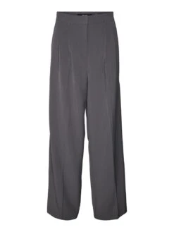 Vero Moda Tall Vmtroian Wide Dad Pant- Broek - Grey