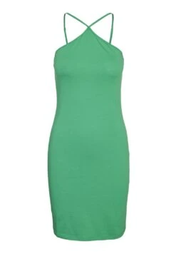 Vero Moda Vmmadamaxi Short Dress- Jerseyjurk - Bright Green -Vero Moda b2ca3c2ddea84febbaba7c5dea024676