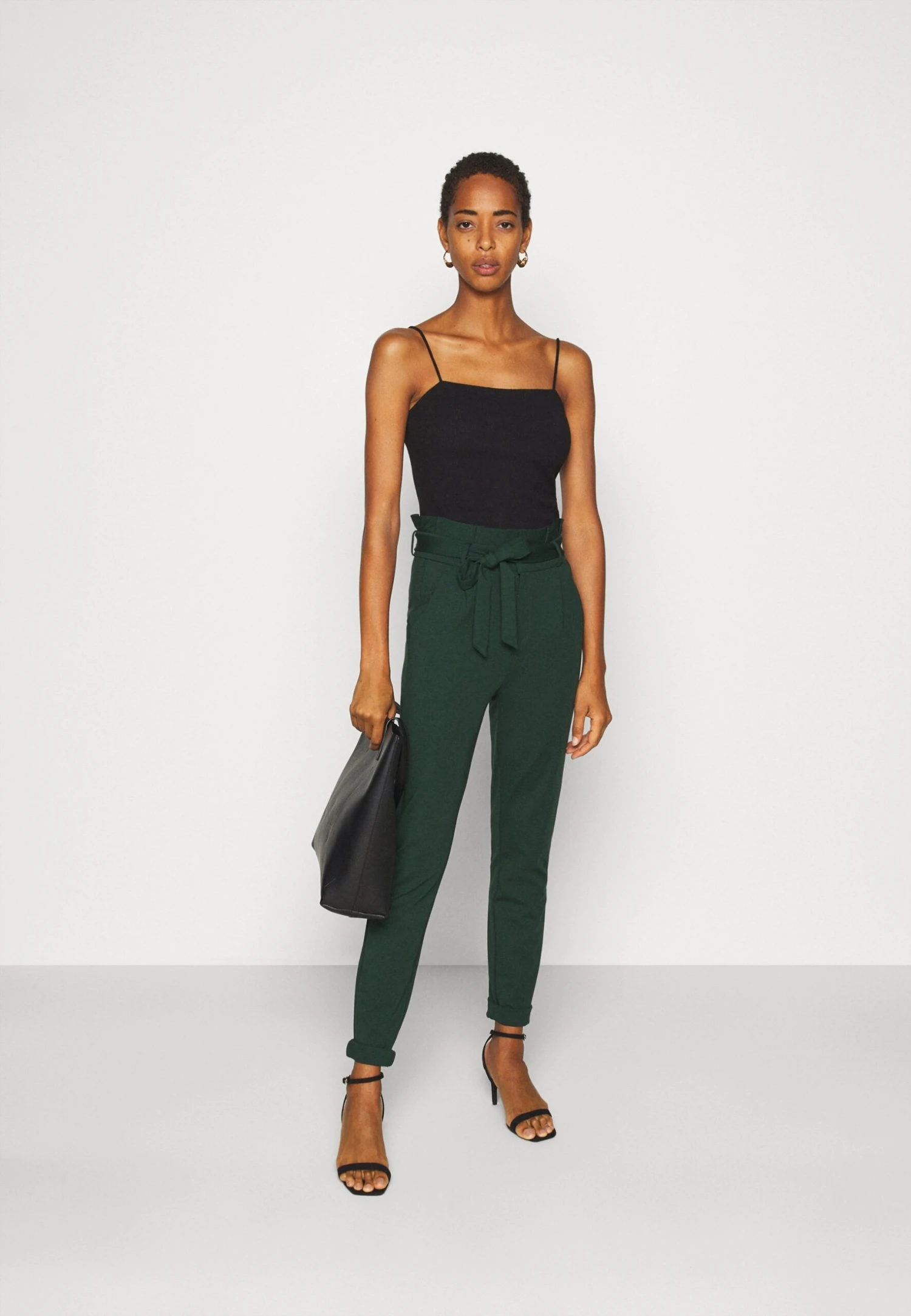 Vero Moda Tall Vmeva Paperbag - Broek - Pine Grove 2 Vero Moda Tall Vmeva Paperbag - Broek - Pine Grove - Afbeelding 2
