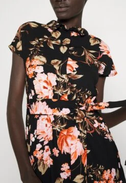 Vero Moda Tall Vmhallie Long Tie Dress - Blousejurk - Black -Vero Moda b3dfd56591b748be9fbe32adc90cdf08