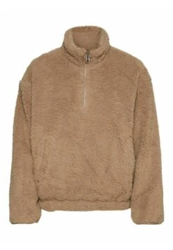 Vero Moda Teddy - Fleece Trui - Silver Mink