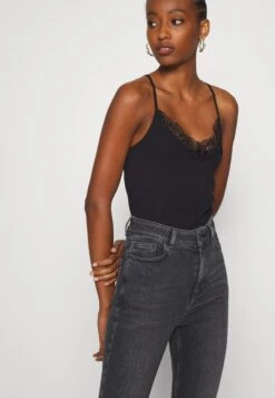 Vero Moda Vminge Singlet 2 Pack- Top - Black -Vero Moda b635588c08c442e1a571dfbbece70e86