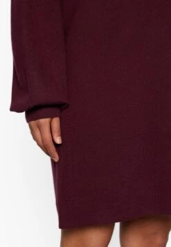 Vero Moda Vmnancy Funnelneck Dress- Gebreide Jurk - Winetasting -Vero Moda b91b60bd19c1467a96a5454e4a6257d5
