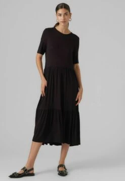 Vero Moda Midi - Jurk - Black