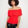 Vero Moda Vmdorty Off Shoulder Short - Blouse - Bittersweet