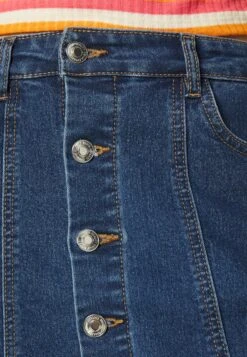 Vero Moda Petite Vmpetra- Minirok - Medium Blue Denim -Vero Moda badd165169d84f189f98bb4351e1744f