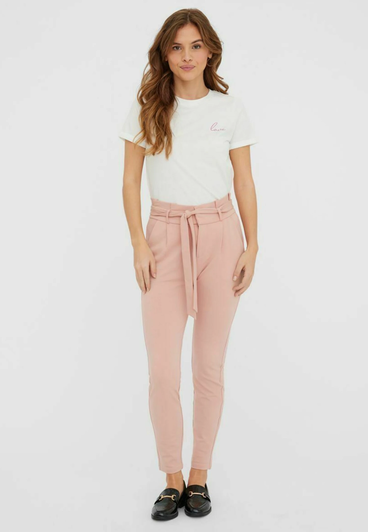 Vero Moda HrPaperbag Ga Noos - Broek - Misty Rose 2 Vero Moda HrPaperbag Ga Noos - Broek - Misty Rose - Afbeelding 2