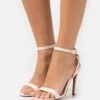 Vero Moda Vmwella- Sandalen Met Hoge Hak - Oatmeal