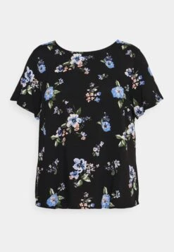 Vero Moda Curve Easy- T-Shirt Print - Black