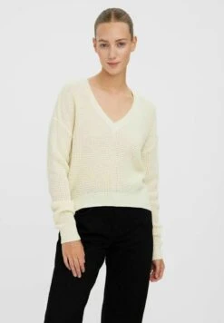 Vero Moda Vmleanna V Neck- Trui - Birch