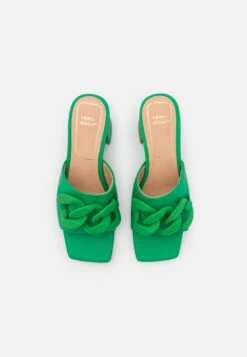 Vero Moda Vmcarrie - Muiltjes Met Hak - Bright Green -Vero Moda c011fd610f194922b9f81b2795b5cd68