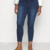 Vero Moda Curve Vmcphia Soft - Jeans Skinny Fit - Dark Blue Denim