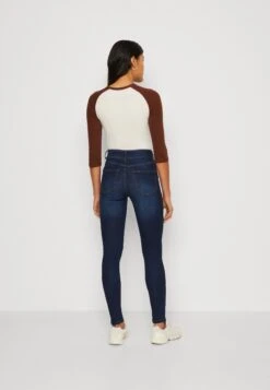 Vero Moda Tall Vmsophia - Jeans Skinny Fit - Dark Blue Denim -Vero Moda c141ec87301c46bb810e1d5e19b41cf7