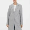 Vero Moda Mantel - Light Grey Melange