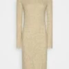Vero Moda Vmbritany O-Neck Dress - Gebreide Jurk - Irish Cream