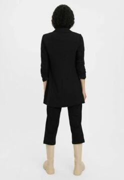 Vero Moda Halflange Jas - Black -Vero Moda c616b2b7b9a64375adbad8bd0845ba2f