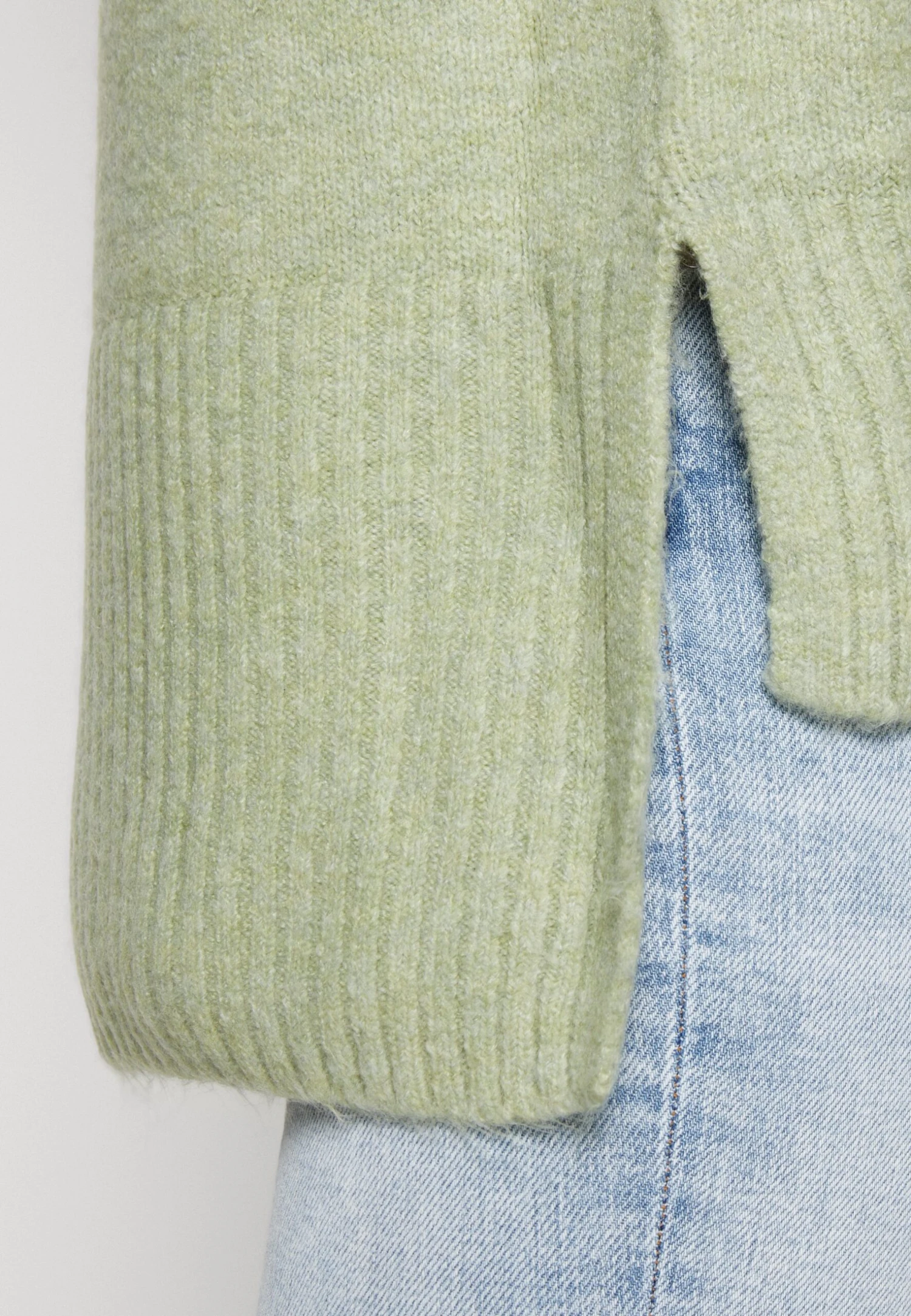 Vero Moda Vmlefile Oversize Boxy - Trui - Reseda Melange 6 Vero Moda Vmlefile Oversize Boxy - Trui - Reseda Melange - Afbeelding 6