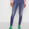 Vero Moda Vmrobyn Skinny Pushup - Jeans Skinny Fit - Medium Blue Denim