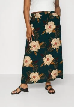 Vero Moda Curve Vmceasy Skirt- Maxirok - Ponderosa Pine/Camille