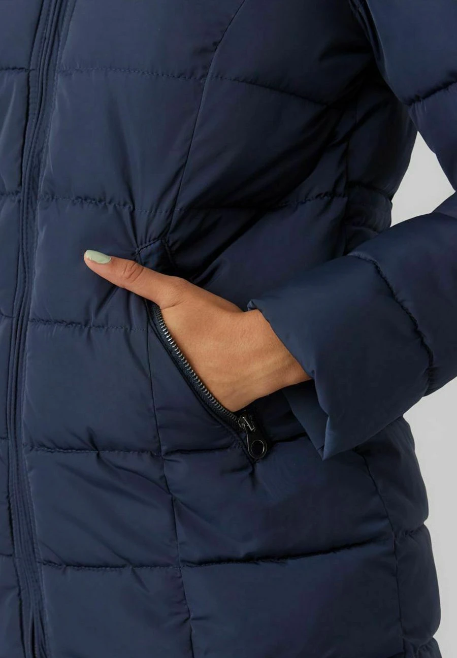 Vero Moda Vmliv- Winterjas - Navy Blazer 4 Vero Moda Vmliv- Winterjas - Navy Blazer - Afbeelding 4