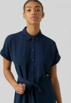 Vero Moda Blousejurk - Navy Blazer -Vero Moda ceea6e591ba349378af38e95b9c5fd57