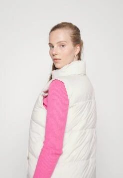 Vero Moda Uppsala Noos - Bodywarmer - Oatmeal -Vero Moda d38b5bf4a4dc43c4bdb7eb7b760b9c89