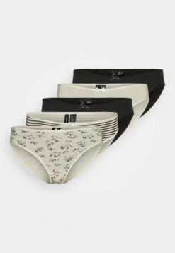 Vero Moda Vmbetty Brief 5 Pack - Slip - Black/Grey/White -Vero Moda d4b606d4551047c2a1bac59f779e77dc