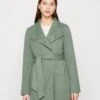 Vero Moda Vmverodonavivian Coat - Halflange Jas - Laurel Wreath