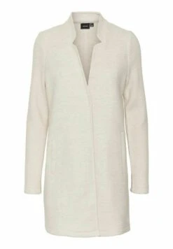 Vero Moda Curve Vmbrushedkatrine Ss23 - Halflange Jas - Oatmeal -Vero Moda d6c6f4f8356d4540a2179db2dd7f3955