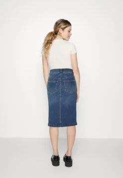 Vero Moda Vmperry Skirt - Kokerrok - Medium Blue Denim -Vero Moda d94d40851e5a456bb054e7c1a237fe41