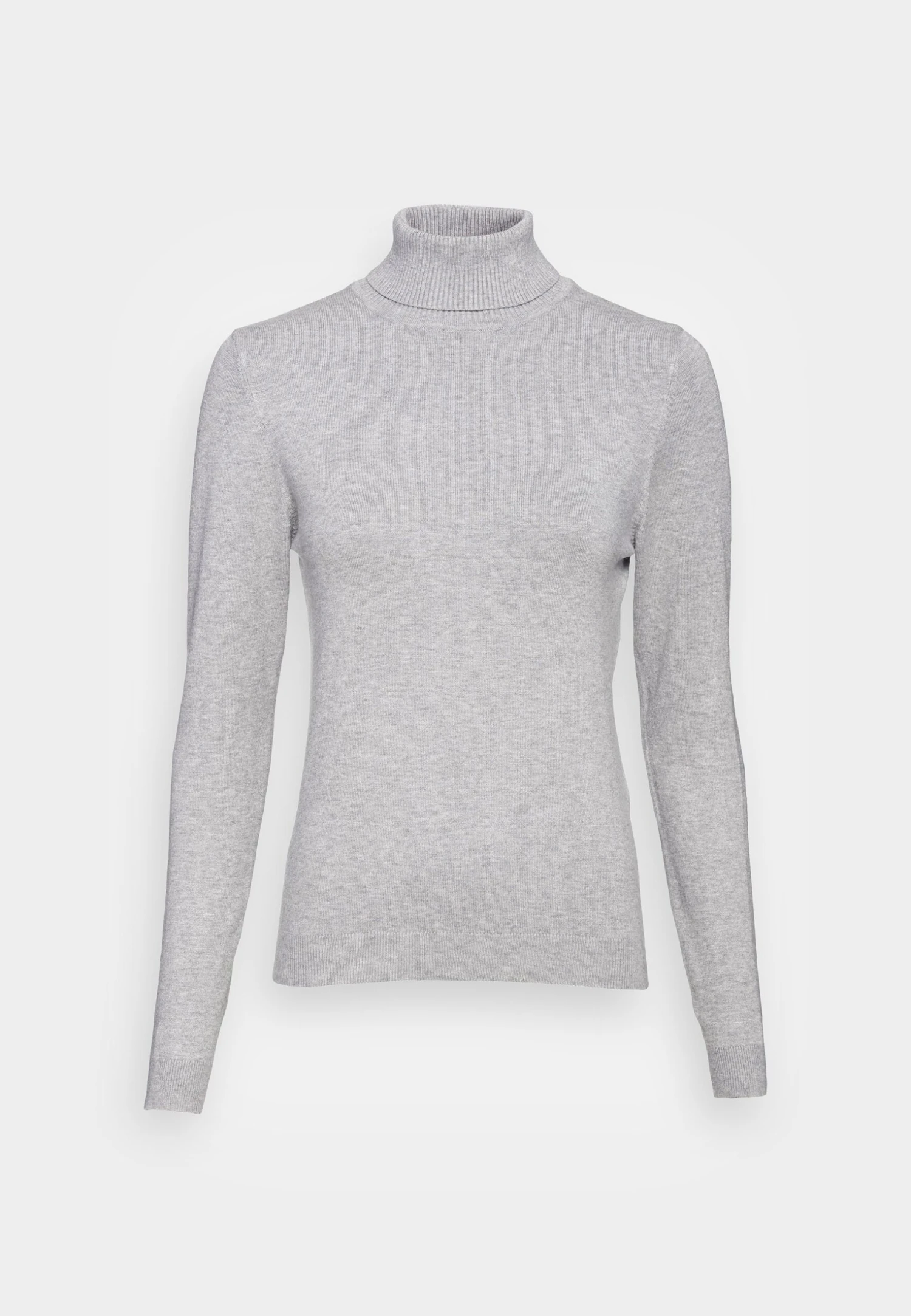 Vero Moda Tall Vmglory Rollneck - Trui - Light Grey Melange 4 Vero Moda Tall Vmglory Rollneck - Trui - Light Grey Melange - Afbeelding 4