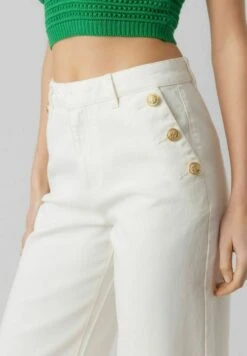 Vero Moda High Waist - Flared Jeans - Snow White -Vero Moda dcd544b793c144e28050bf6cd7dda30b